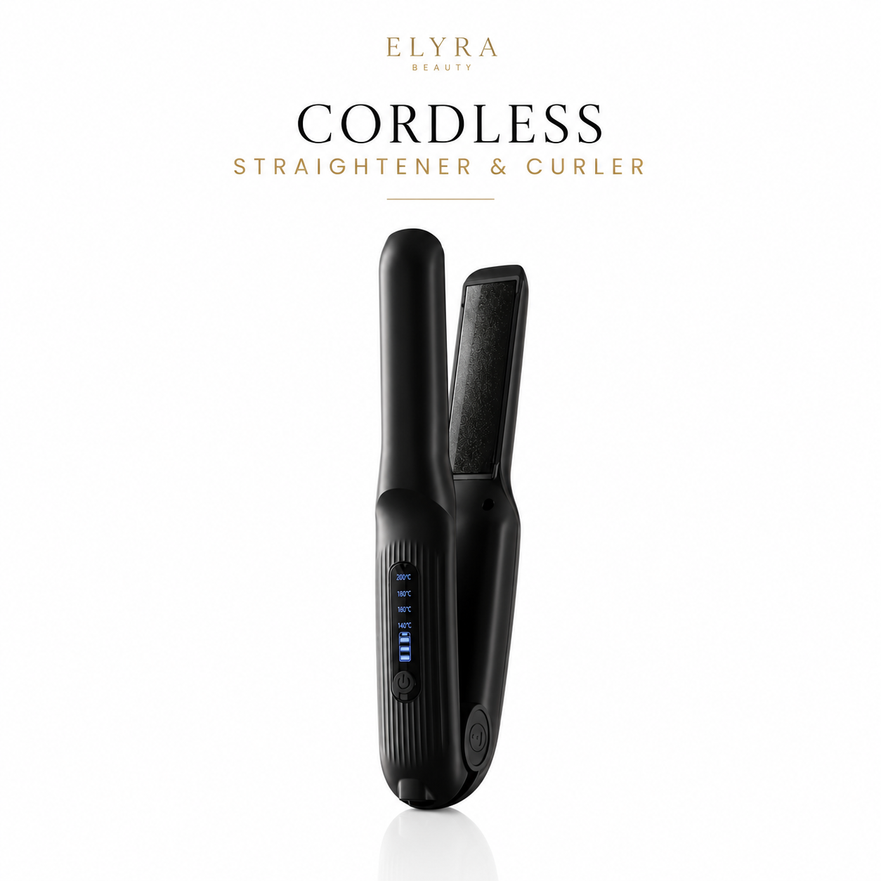 Elyra Beauty Cordless Straightener & Curler