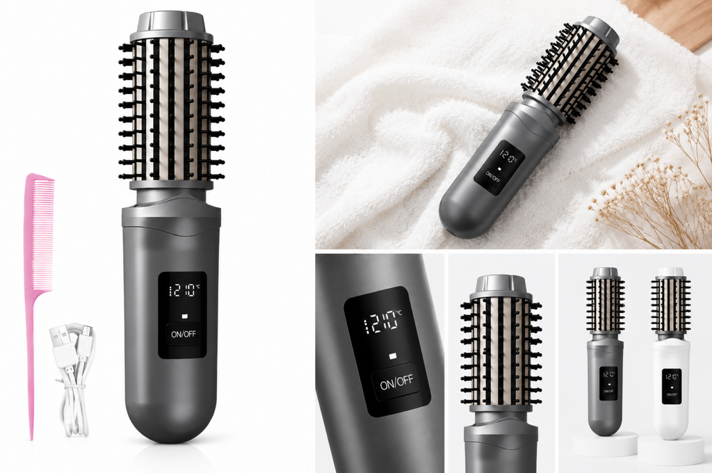 Cordless Curling Brush