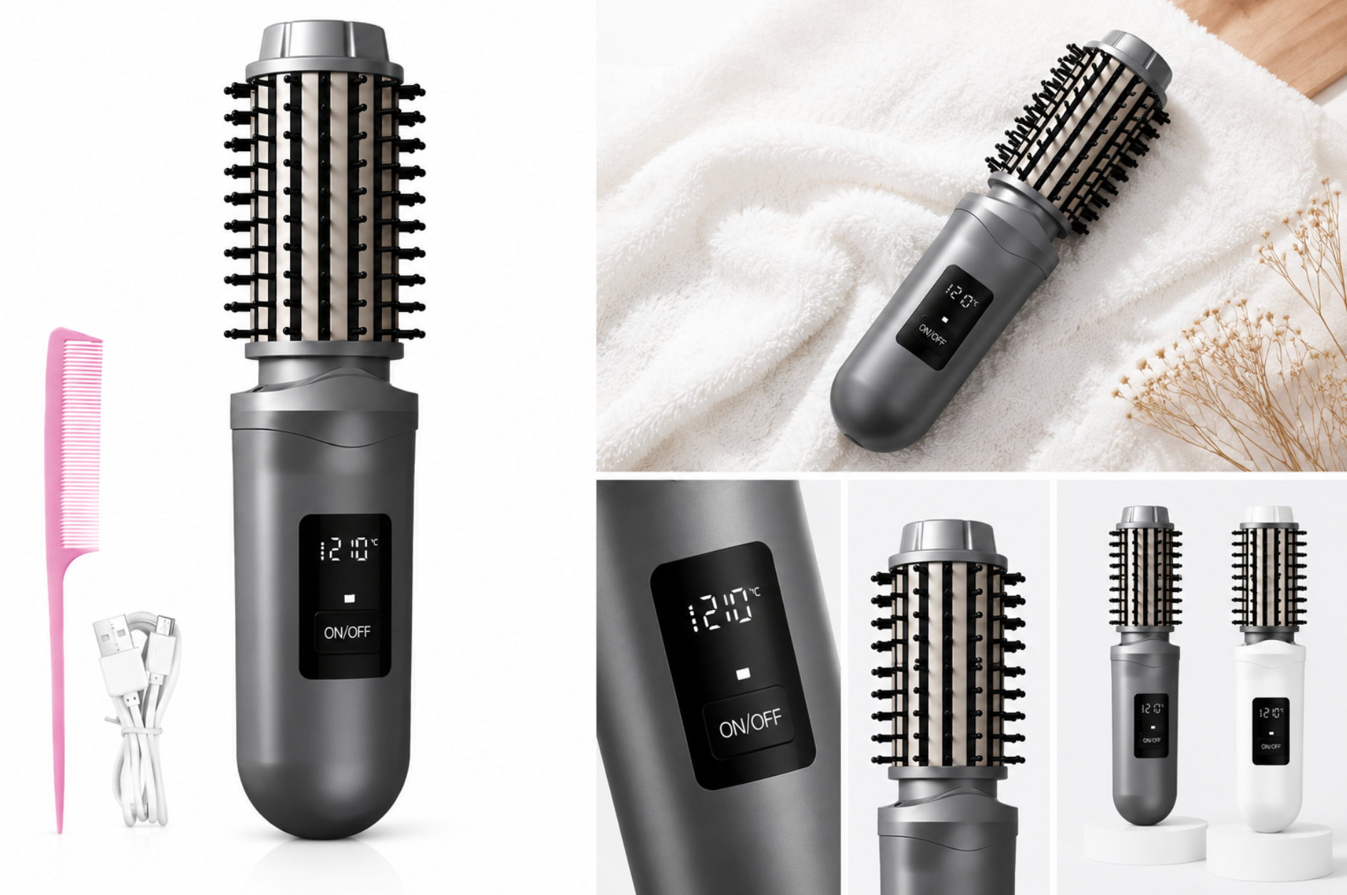 Cordless Curling Brush